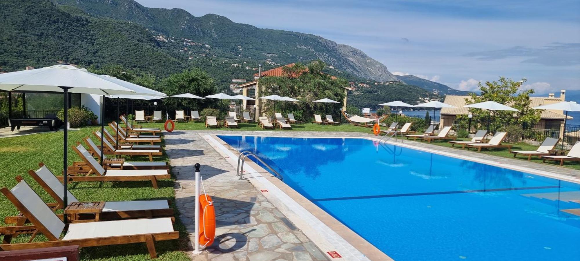 Hotel Yannis Corfu Ypsos Exterior foto