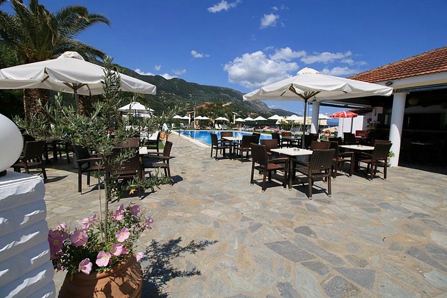 Hotel Yannis Corfu Ypsos Exterior foto